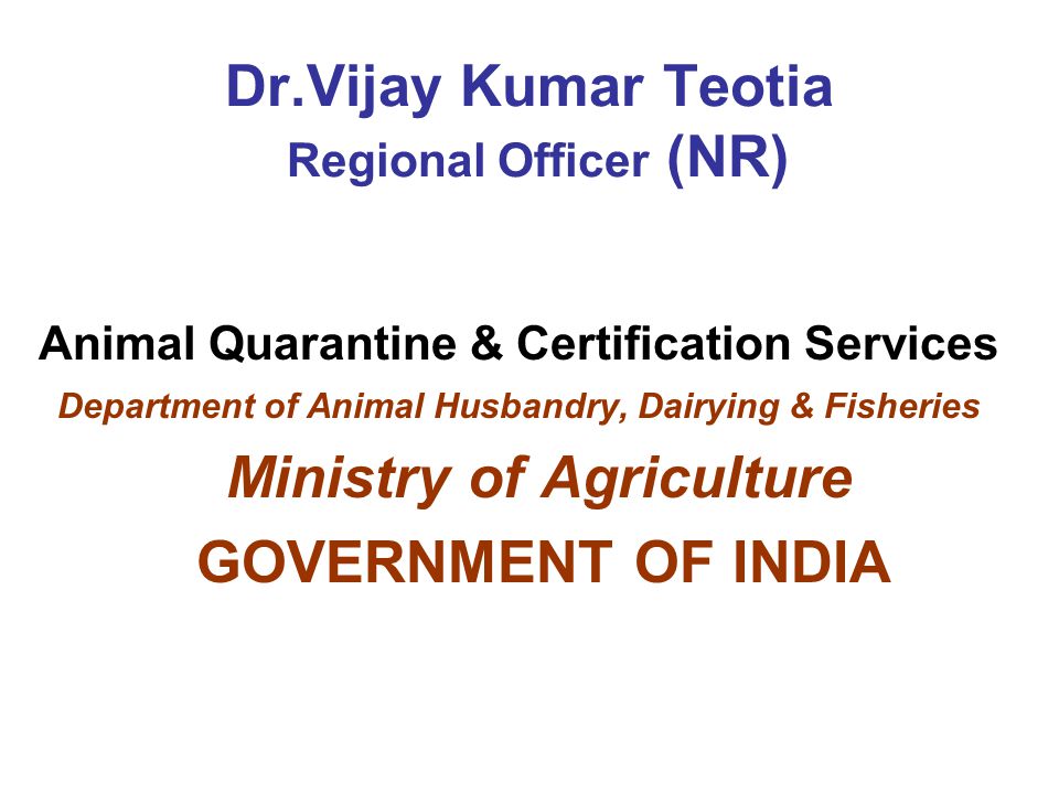  Kumar Teotia Regional Officer (NR) - ppt video online download