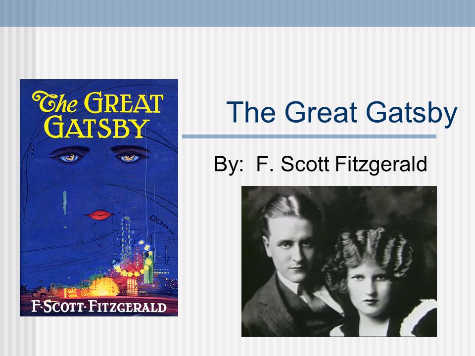 the great gatsby is written in which point of view