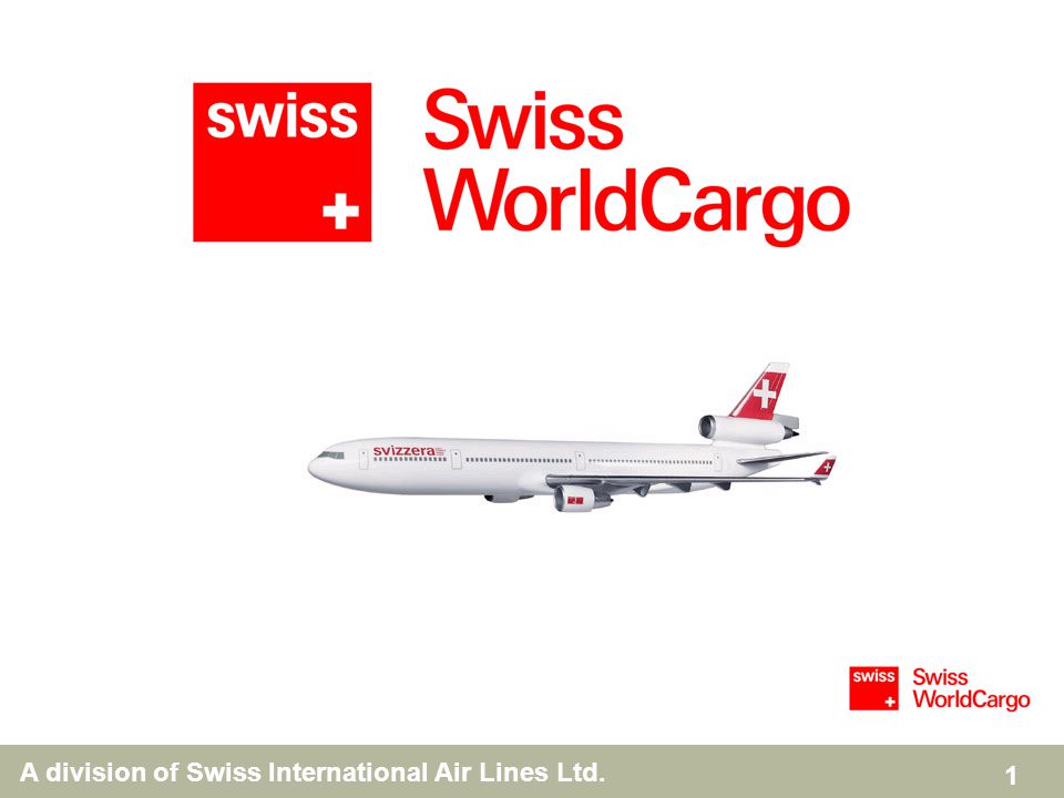 1 A division of Swiss International Air Lines Ltd. - ppt download