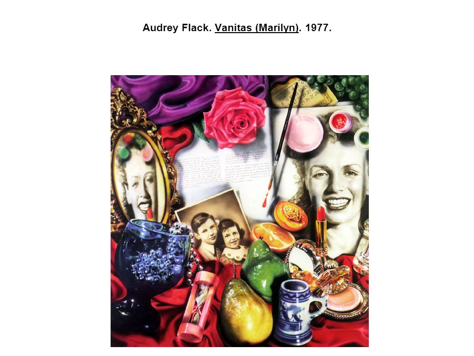 Audrey Flack. Vanitas (Marilyn) Francisco de Goya, The Sleep of Reason  Produces Monsters Etching. - ppt download