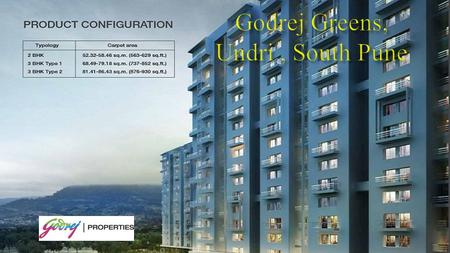  Godrej Greens is a Brand – new Upcoming Apartment Project developed by well known real estate Developer, Godrej Properties Limited. Godrej Greens 