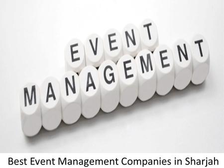 Event Planning & Management in Abu Dhabi
