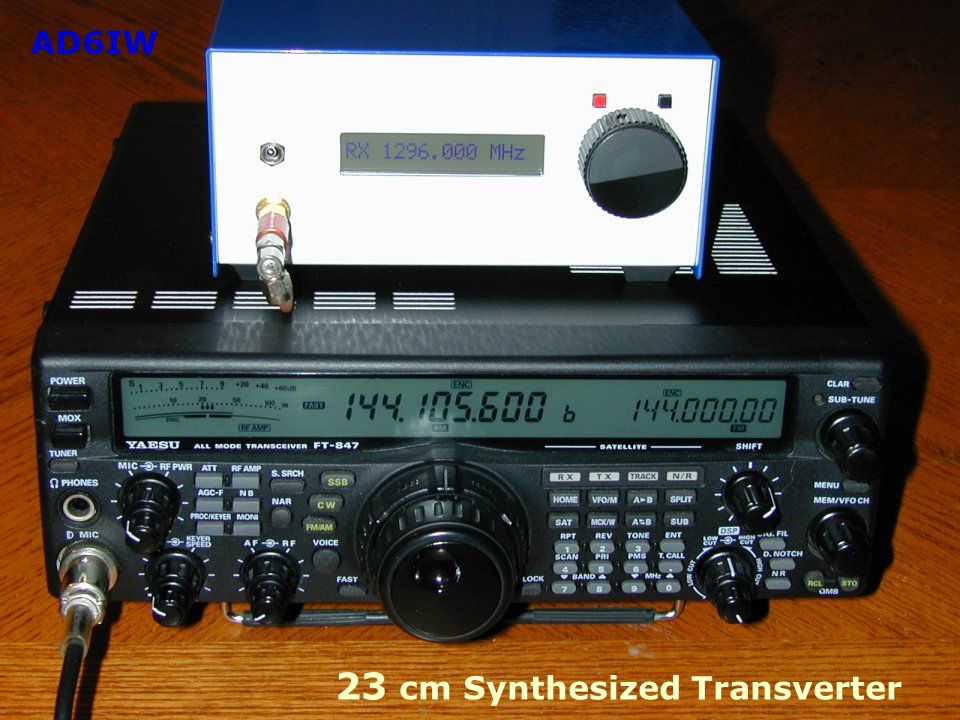 23 cm Synthesized Transverter - ppt video online download