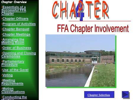 FFA Chapter Involvement