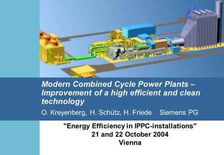 Energy Efficiency in IPPC-installations