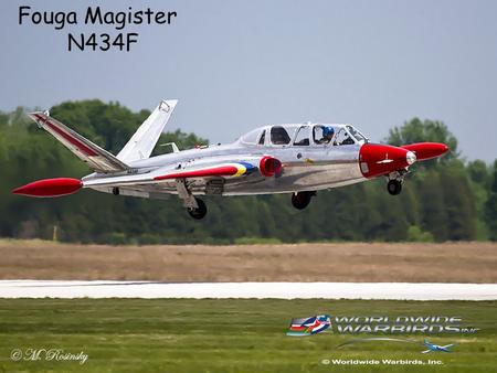 Fouga Magister						N434F.