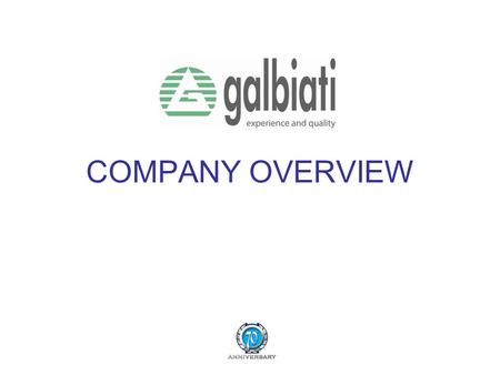 COMPANY OVERVIEW.