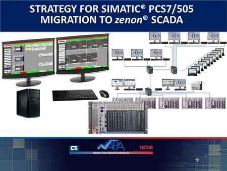 What is Simatic®PCS7/505 ? Simatic® PCS7/505 was a migration solution proposed by Siemens® to replace Simatic® PCS OSx SCADA systems. This solution used.