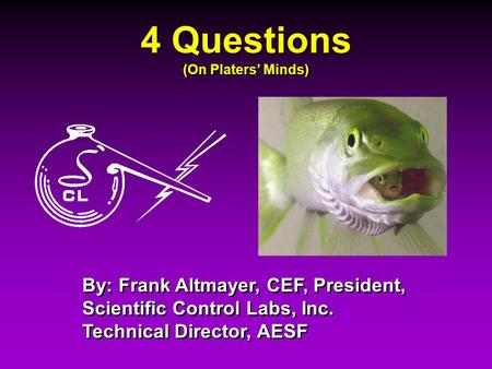 4 Questions (On Platers’ Minds)