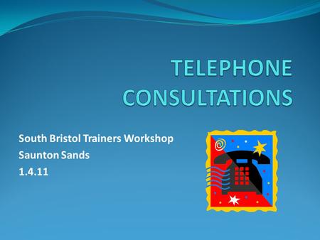 South Bristol Trainers Workshop Saunton Sands 1.4.11.