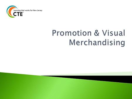 Promotion & Visual Merchandising