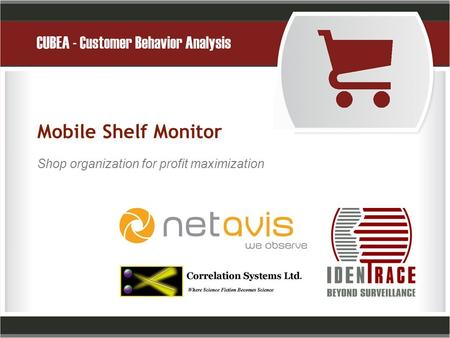 Mobile Shelf Monitor Shop organization for profit maximization.