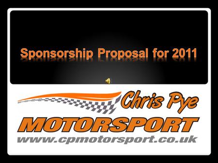 Sponsorship Proposal for 2011