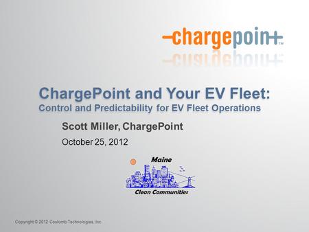 Scott Miller, ChargePoint
