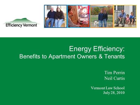Energy Efficiency: Benefits to Apartment Owners & Tenants