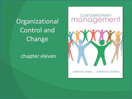 Organizational Control and Change