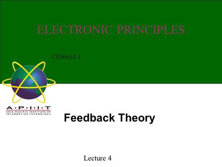 ELECTRONIC PRINCIPLES