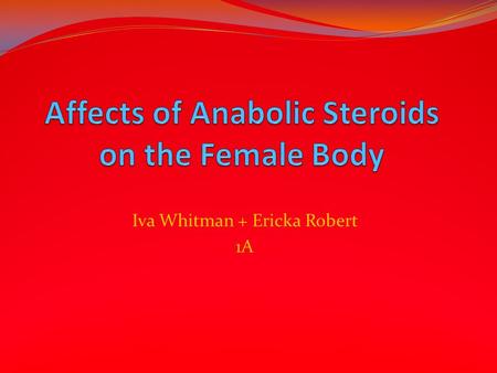 Affects of Anabolic Steroids on the Female Body
