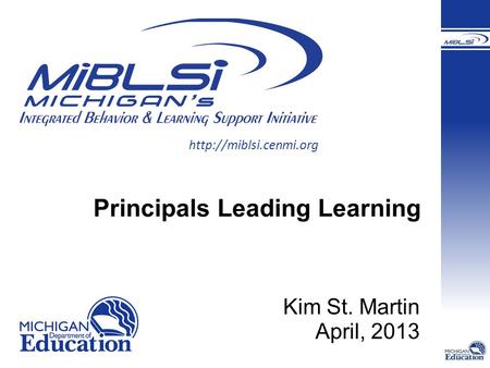 Principals Leading Learning