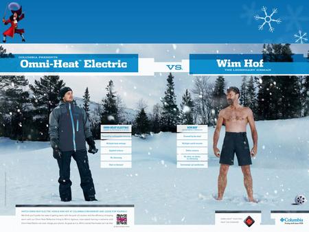 Do you think ‘The Iceman’ can really will himself to be warmer