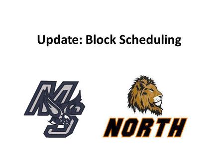 Update: Block Scheduling. Positive Impact Since the implementation of the Block scheduling in September 2012 to the present, November 2013, both high.