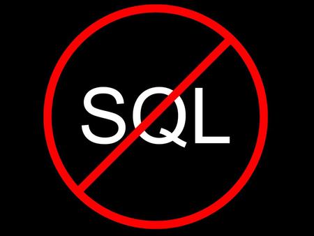 No SQL is not about SQL No SQL is a Zoo.. Key-Value Stores Wide Column Stores Document Stores Graph Databases.