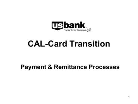 Payment & Remittance Processes