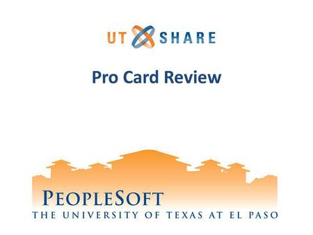 Pro Card Review.