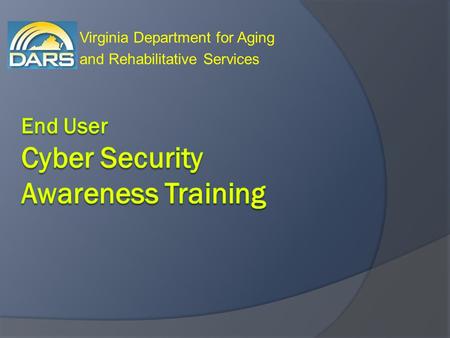 Virginia Department for Aging and Rehabilitative Services.