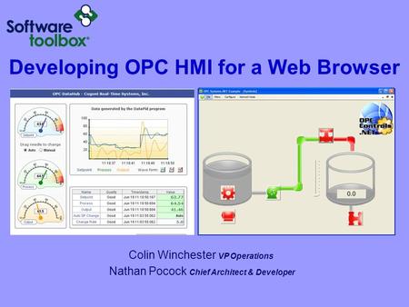 Developing OPC HMI for a Web Browser