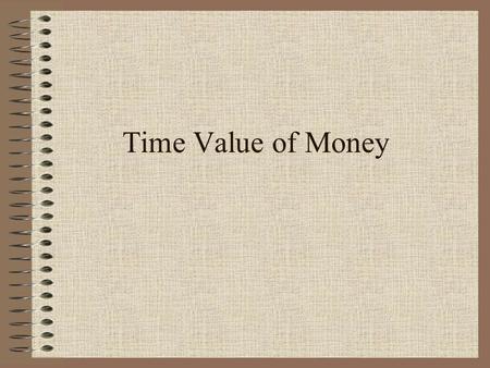 Time Value of Money The Starting Point NPV analysis allows us to compare monetary amounts that differ in timing. We can also incorporate risk into the.