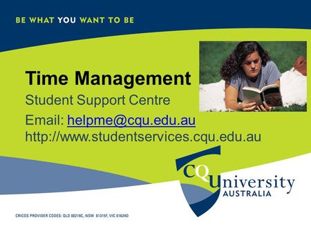 Time Management Student Support Centre