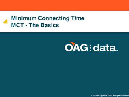 Minimum Connecting Time MCT - The Basics