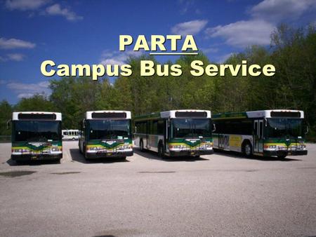 PARTA Campus Bus Service