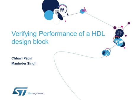 Verifying Performance of a HDL design block