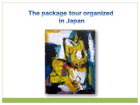 1. The package tour organized in Japan 2. The responsibility of the travel agency 3. The extent of compensation 4. The leading cases 5. In comparison.