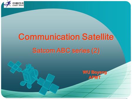 Communication Satellite Satcom ABC series (2)