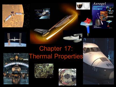 Chapter 17: Thermal Properties