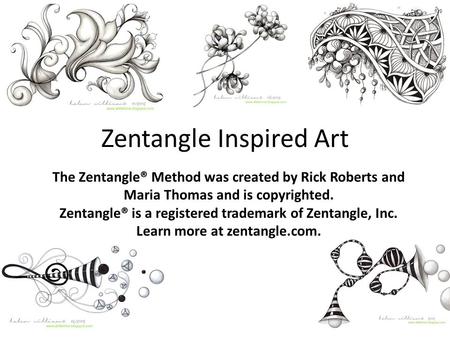 Zentangle Inspired Art