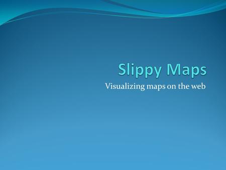 Visualizing maps on the web. What is a Map? A map is a drawing that is the representation, on a certain scale, of a terrain.