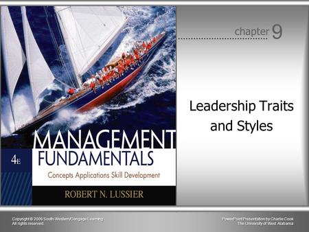 Leadership Traits and Styles