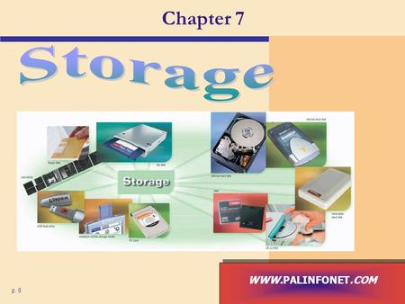 Chapter 7 Storage WWW.PALINFONET.COM p. 6.