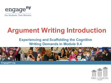 Argument Writing Introduction