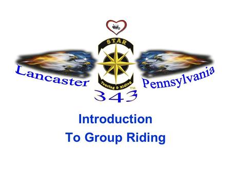 Introduction To Group Riding
