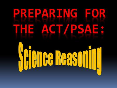 The ACT Science Reasoning Test is 35 minutes long. includes 7 reading passages. has 40 questions divided among seven passages. The 7 passages include: