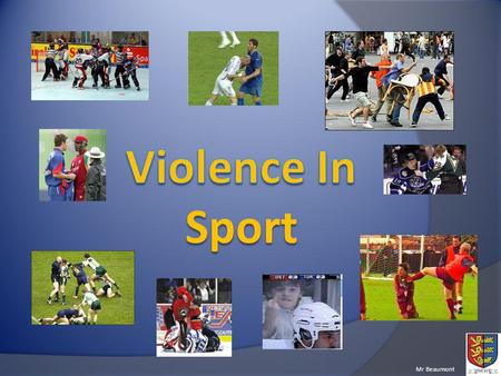 Violence In Sport.