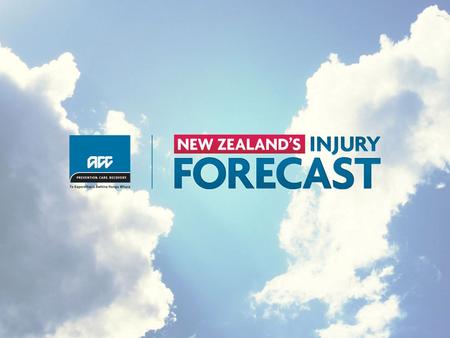 In just one week across the country, the injury forecast for New Zealanders is… *Statistics are calculated using ACC claims data from the third week in.