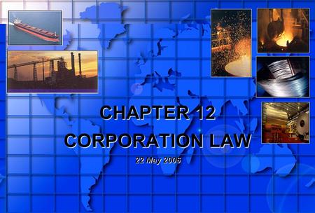 CHAPTER 12 CORPORATION LAW 22 May 2006. Contents Listening Practice Words and Expressions Discussion 4.