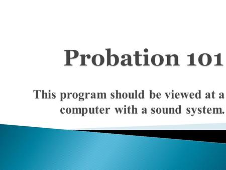 This program should be viewed at a computer with a sound system.