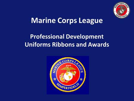 Professional Development Uniforms Ribbons and Awards